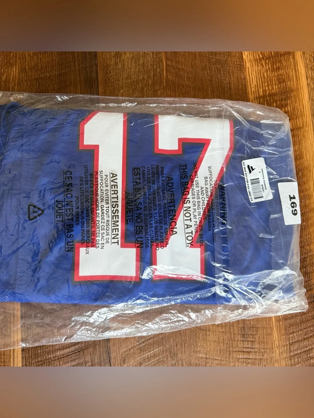 NWT Men’s Josh Allen Buffalo Bills Nike Team Game Player Jersey - Royal Sz S